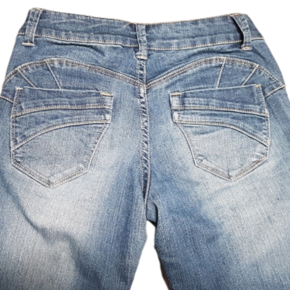 Blue Asphalt- Low- Rise Skinny Jeans - Picture 4 of 6